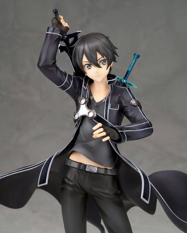 Sword Art Online 1/7 Kirito PVC szobor figura 26 cm termékfotó
