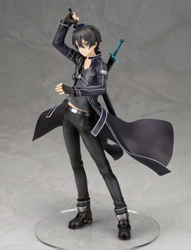 Sword Art Online 1/7 Kirito PVC szobor figura 26 cm termékfotó