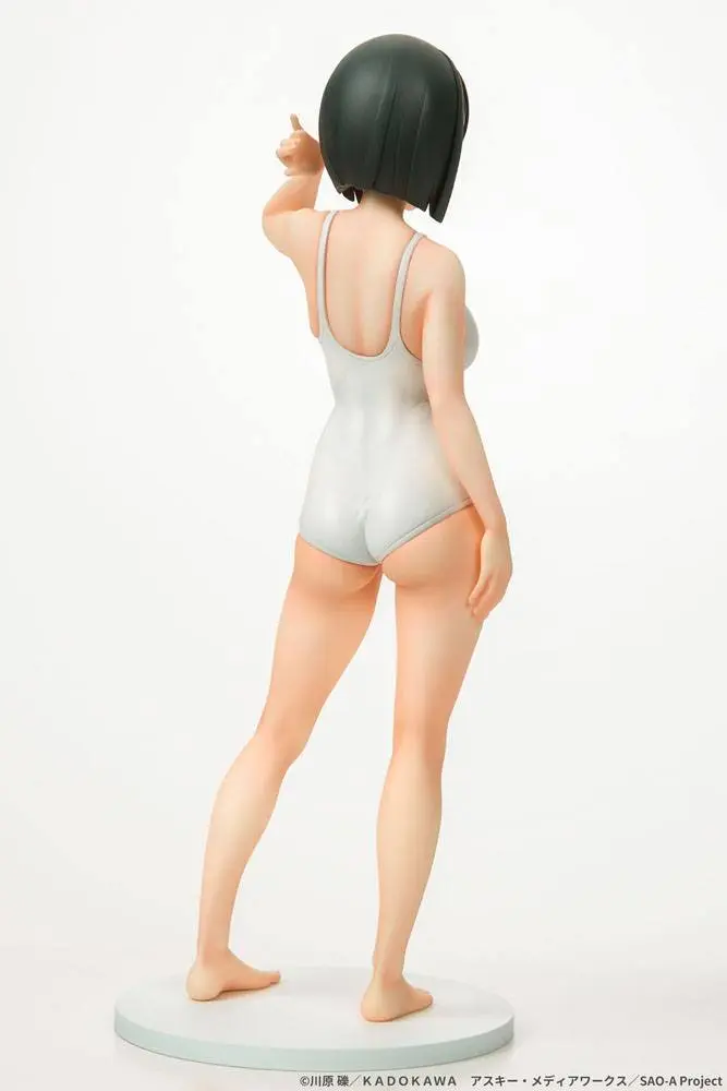 Sword Art Online 1/7 Suguha Kirigaya Leafa White Swimsuit Ver. PVC szobor figura 23 cm termékfotó