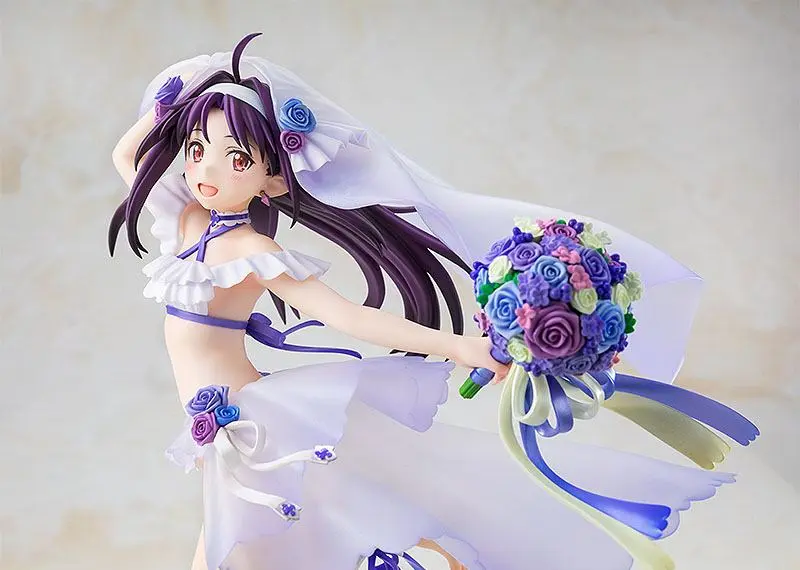 Sword Art Online 1/7 Yuuki Summer Wedding Ver. PVC szobor figura 24 cm termékfotó