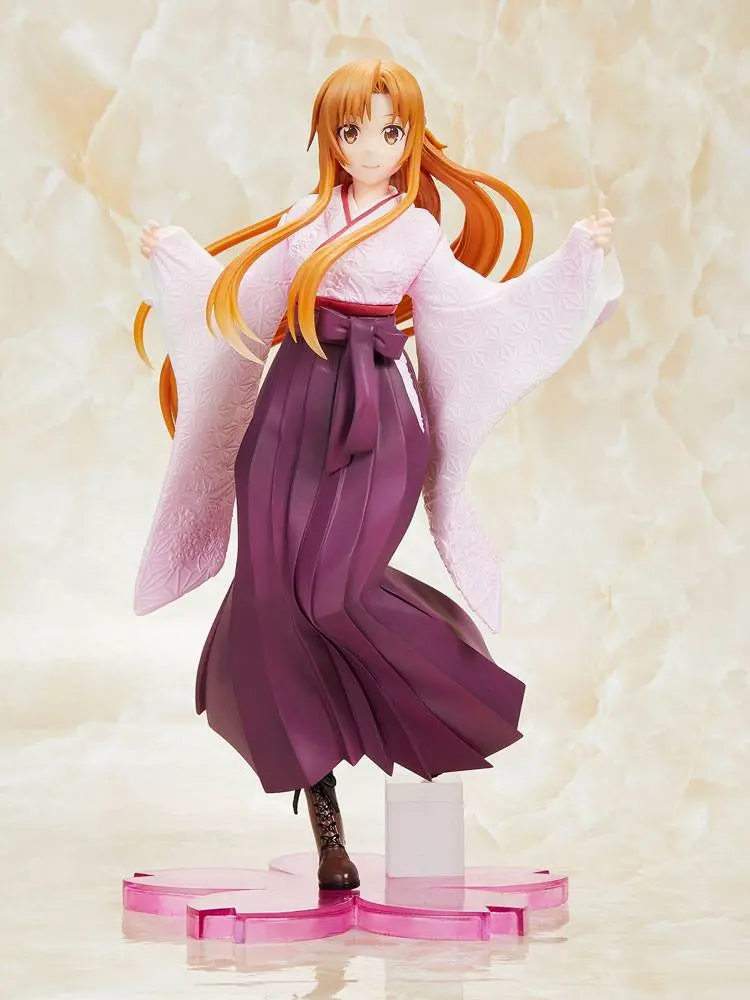 Sword Art Online Alicization Coreful Asuna Japanese Kimono Ver. PVC szobor figura 20 cm termékfotó