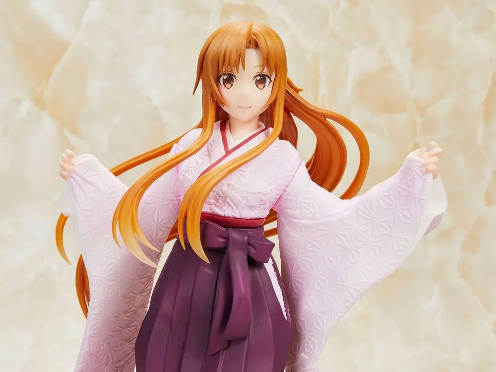 Sword Art Online Alicization Coreful Asuna Japanese Kimono Ver. PVC szobor figura 20 cm termékfotó