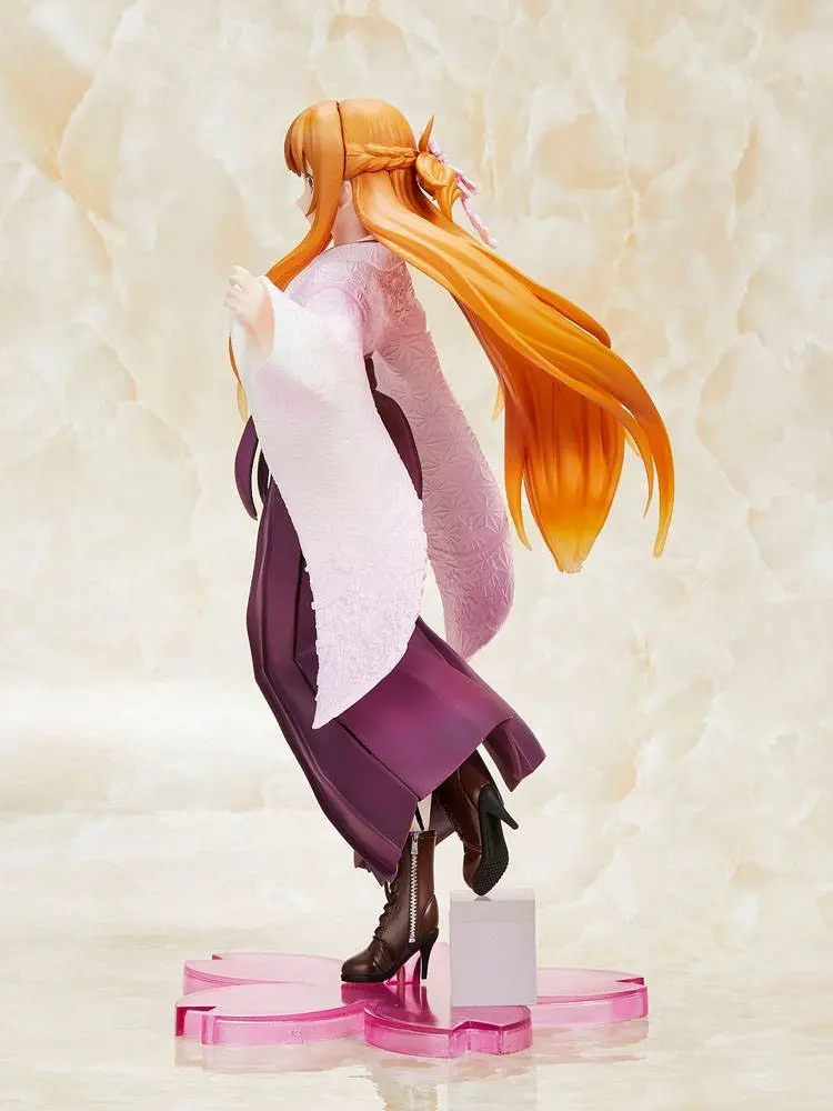 Sword Art Online Alicization Coreful Asuna Japanese Kimono Ver. PVC szobor figura 20 cm termékfotó