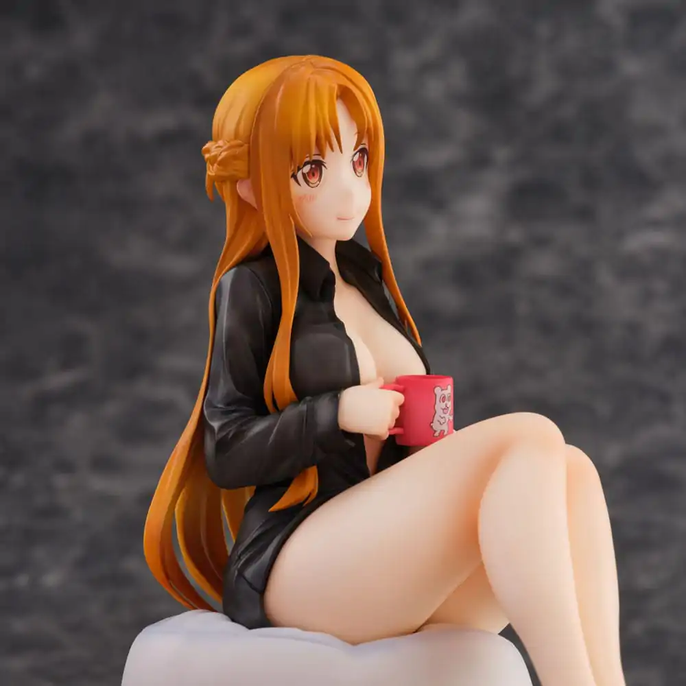 Sword Art Online: Alicization War of Underworld 1/7 Asuna Yuuki Kirito Color Shirt Ver. PVC szobor figura 17 cm termékfotó