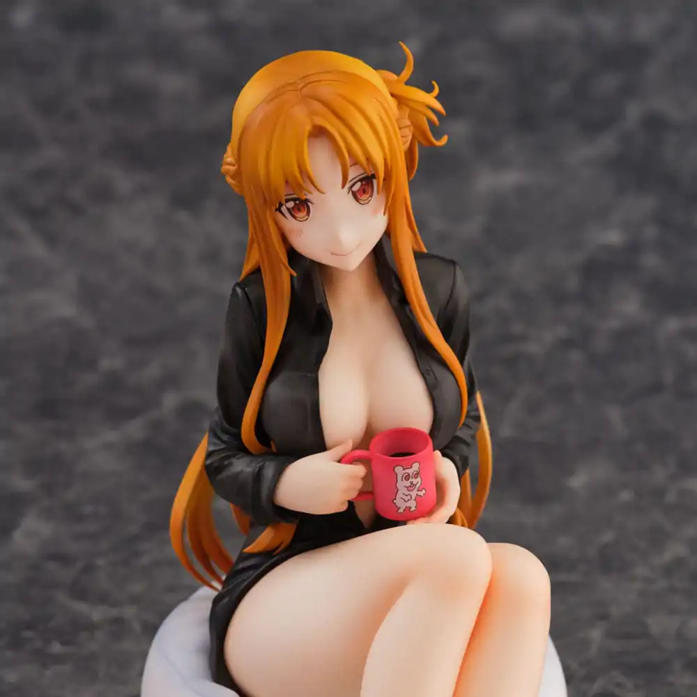 Sword Art Online: Alicization War of Underworld 1/7 Asuna Yuuki Kirito Color Shirt Ver. PVC szobor figura 17 cm termékfotó