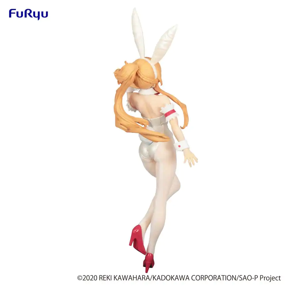 Sword Art Online BiCute Bunnies Asuna White Pearl Color Ver. PVC szobor figura 30 cm termékfotó