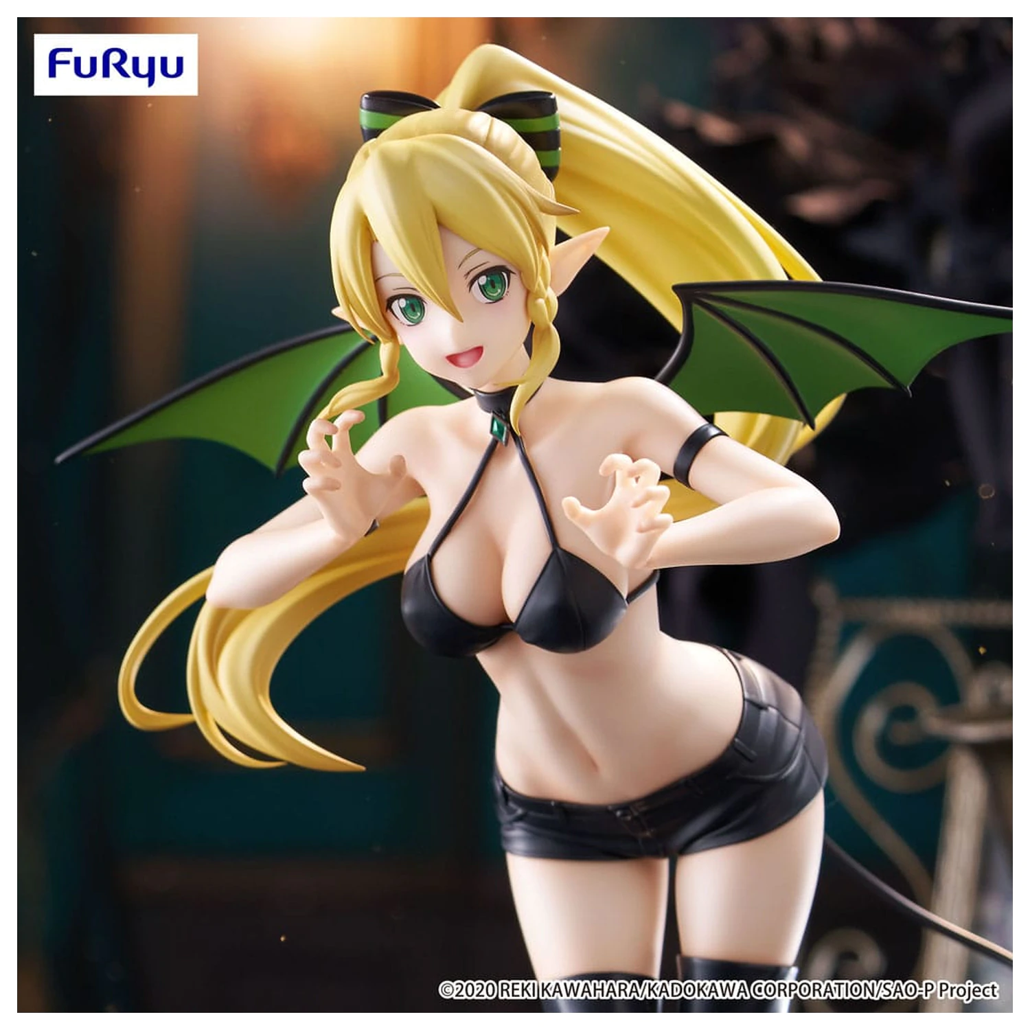 Sword Art Online BiCute Dark Leafa PVC szobor figura 23 cm termékfotó