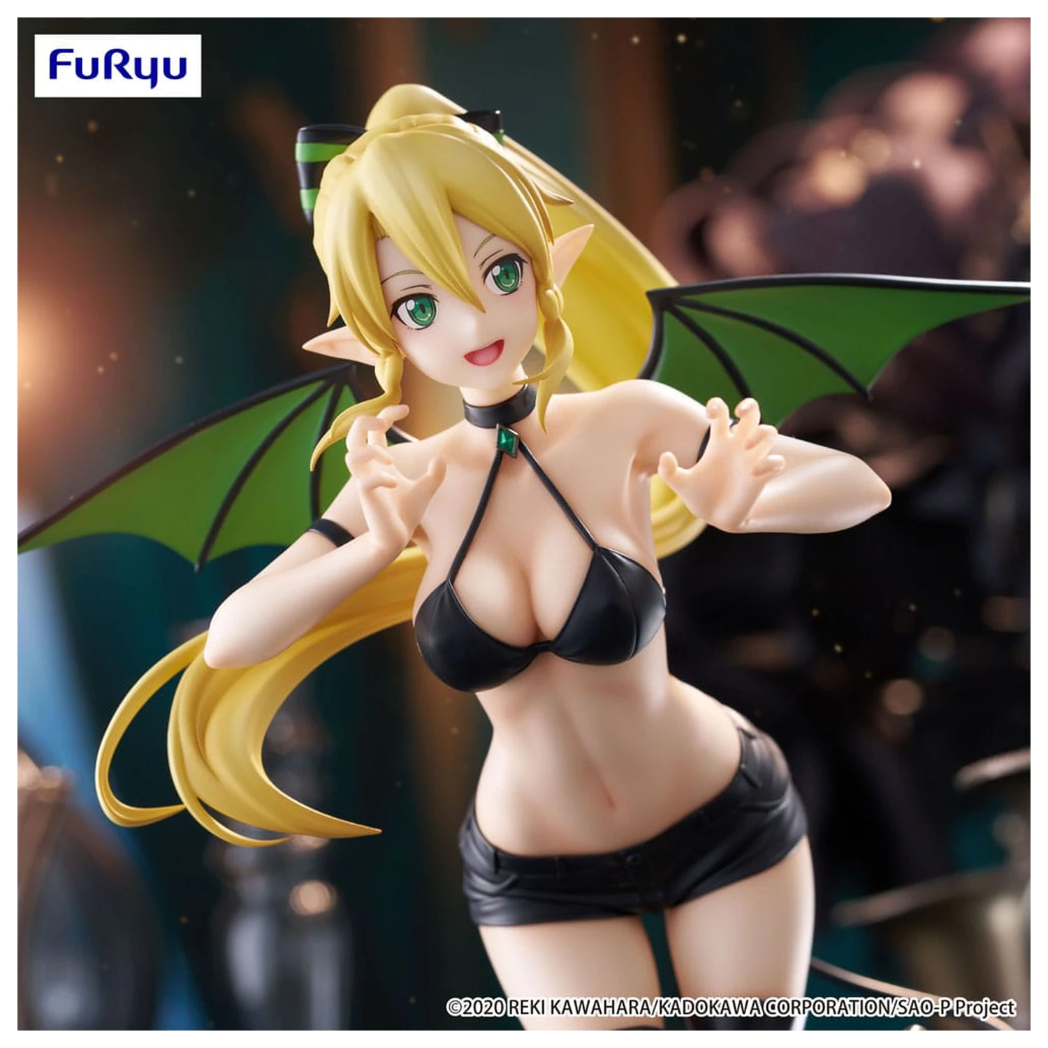 Sword Art Online BiCute Dark Leafa PVC szobor figura 23 cm termékfotó