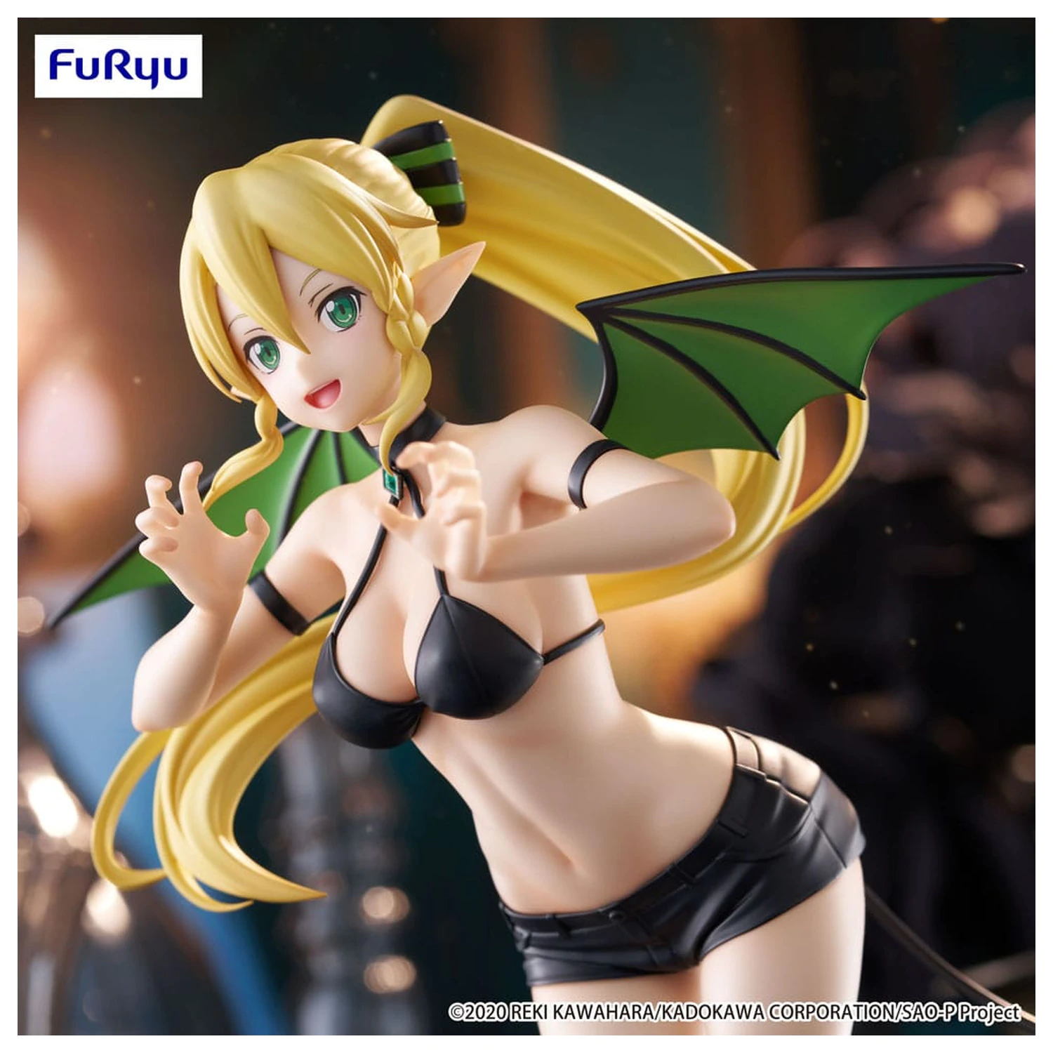 Sword Art Online BiCute Dark Leafa PVC szobor figura 23 cm termékfotó