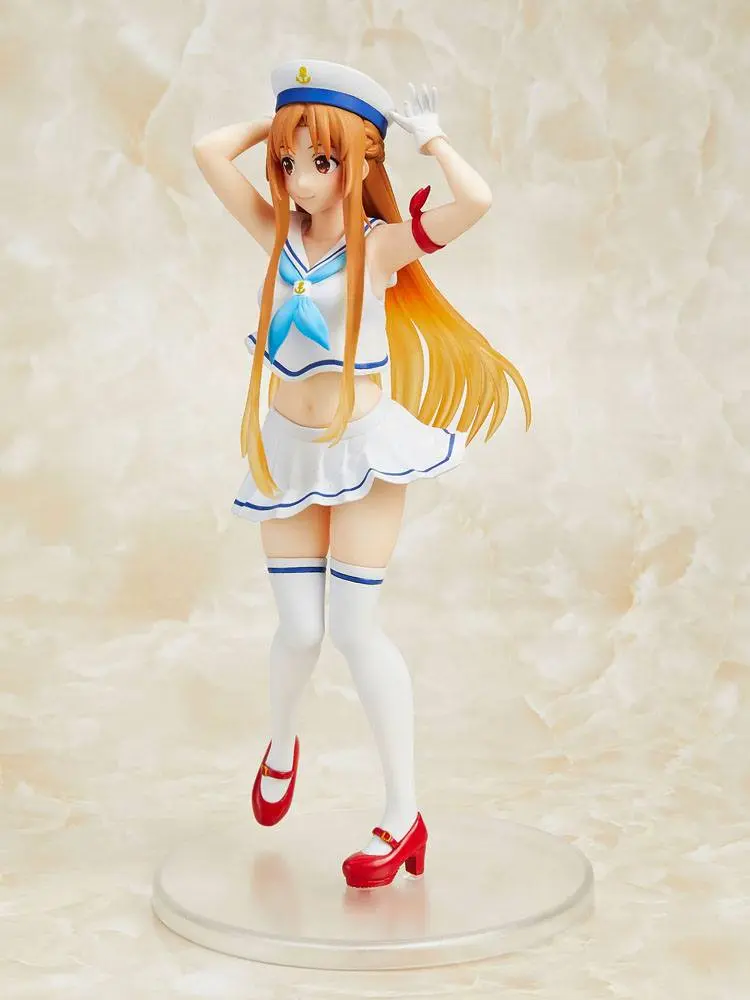 Sword Art Online Coreful Asuna Marine Look Ver. PVC szobor figura 20 cm termékfotó