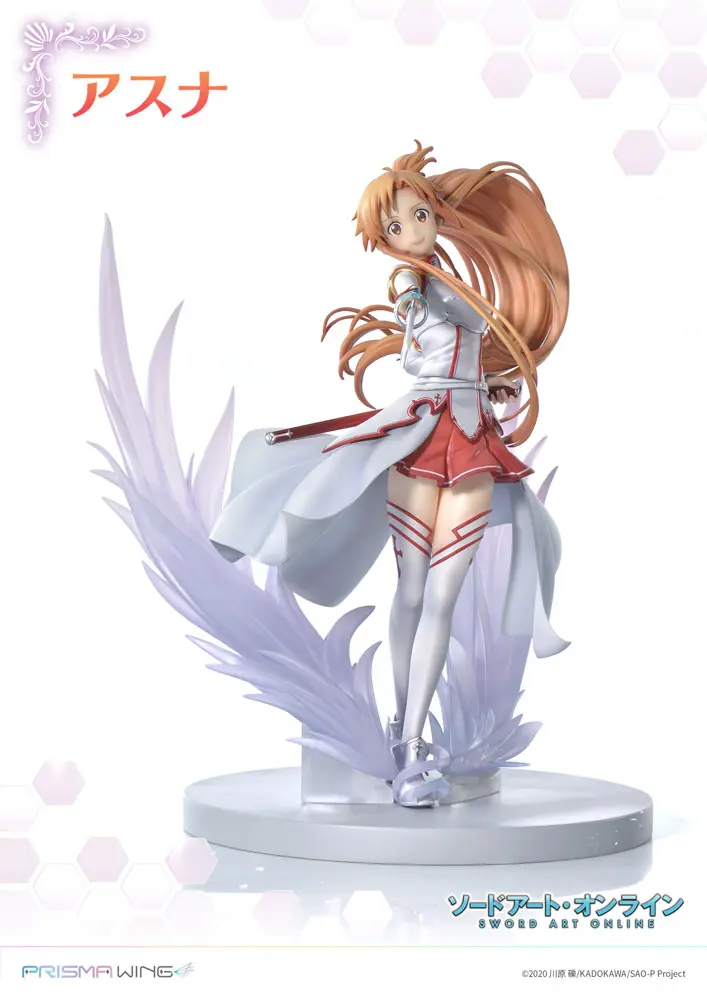 Sword Art Online Prisma Wing 1/7 Asuna PVC szobor figura 28 cm termékfotó