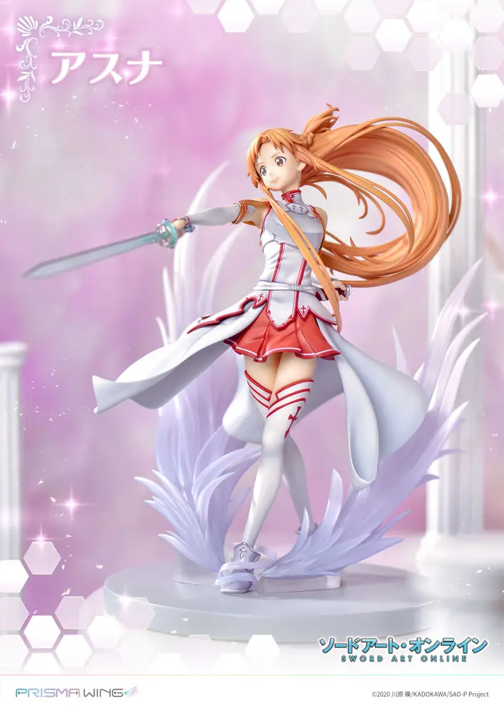 Sword Art Online Prisma Wing 1/7 Asuna PVC szobor figura 28 cm termékfotó