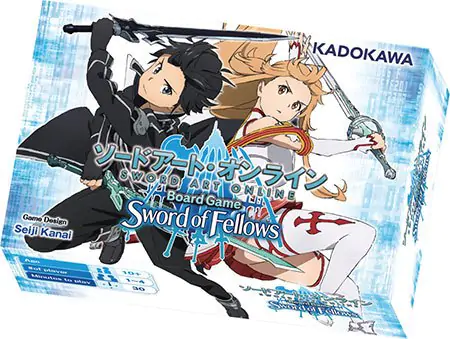 Sword Art Online Sword of Fellows német nyelvű társasjáték termékfotó