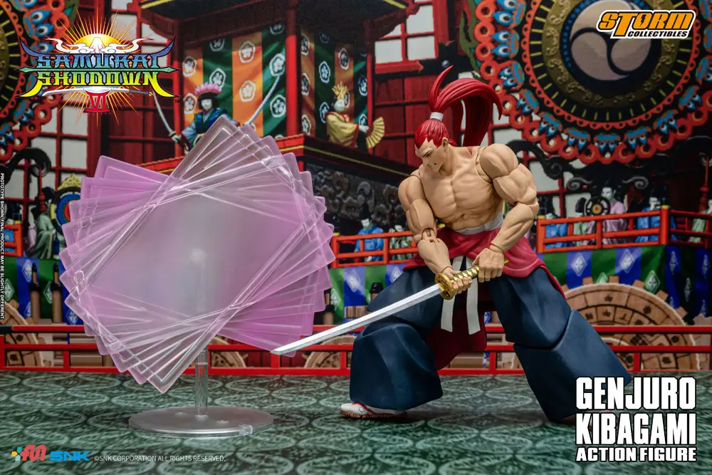 Samurai Shodown VI Genjuro Kibagami akciófigura termékfotó
