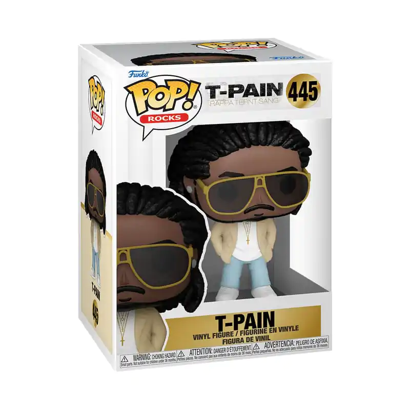 T-Pain Funko POP! Rocks Vinyl figura T-Pain (Rappa Ternt Sanga) 9 cm termékfotó