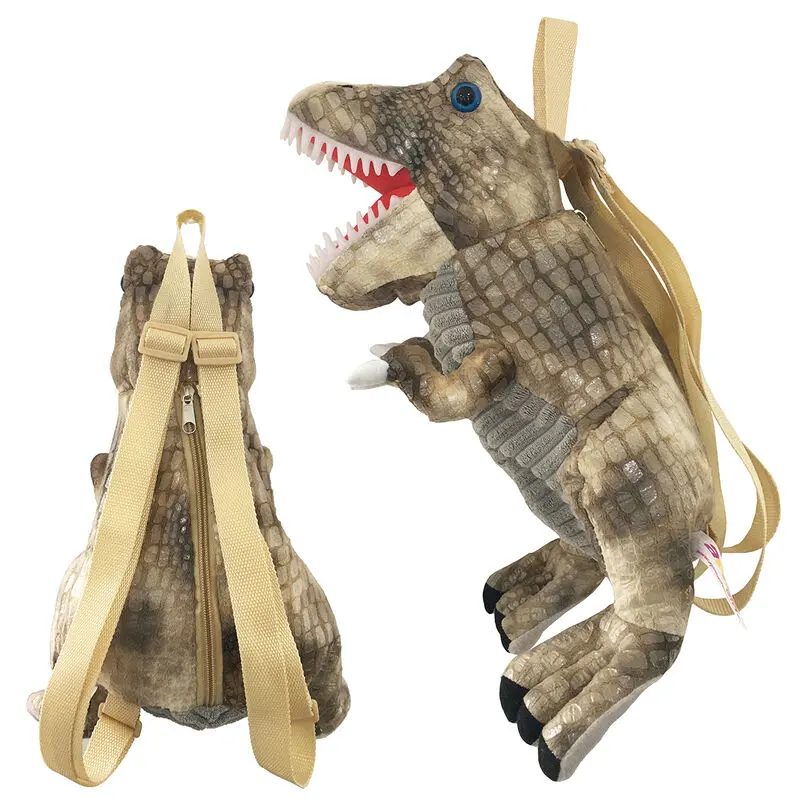 T-Rex Borwn plüss táska hátizsák 45cm termékfotó