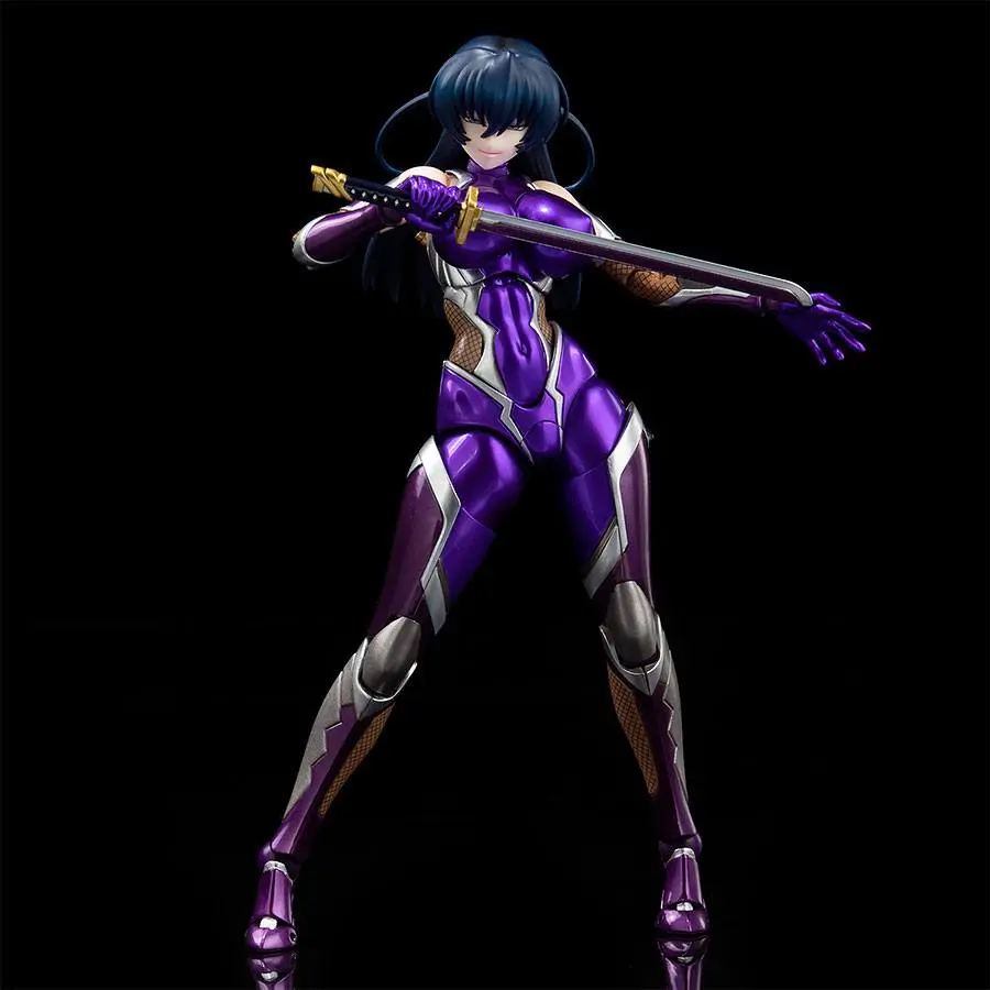 Taimanin Asagi 3 Asagi Igawa Metallic Color Ver. akciófigura 14 cm termékfotó