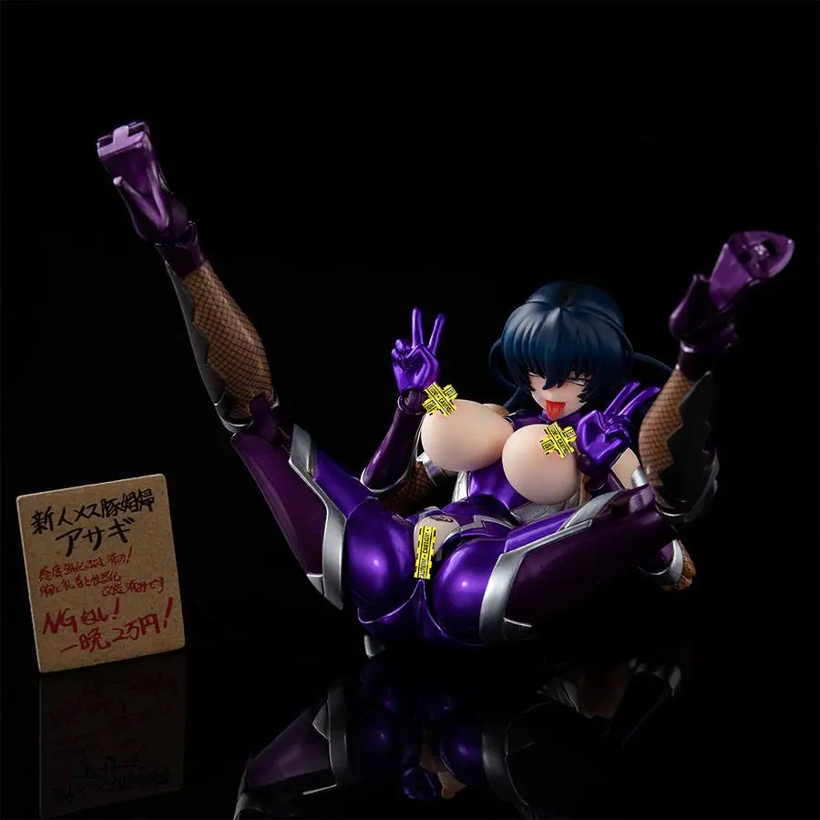 Taimanin Asagi 3 Asagi Igawa Metallic Color Ver. akciófigura 14 cm termékfotó