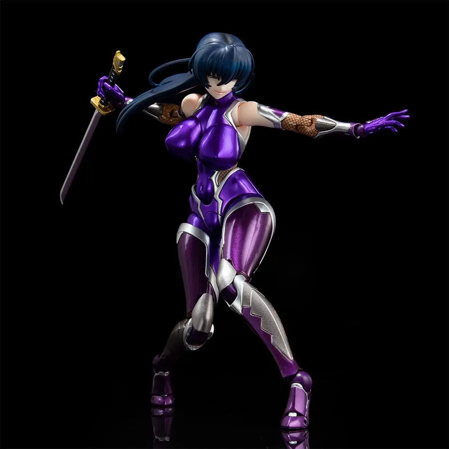 Taimanin Asagi 3 Asagi Igawa Metallic Color Ver. akciófigura 14 cm termékfotó