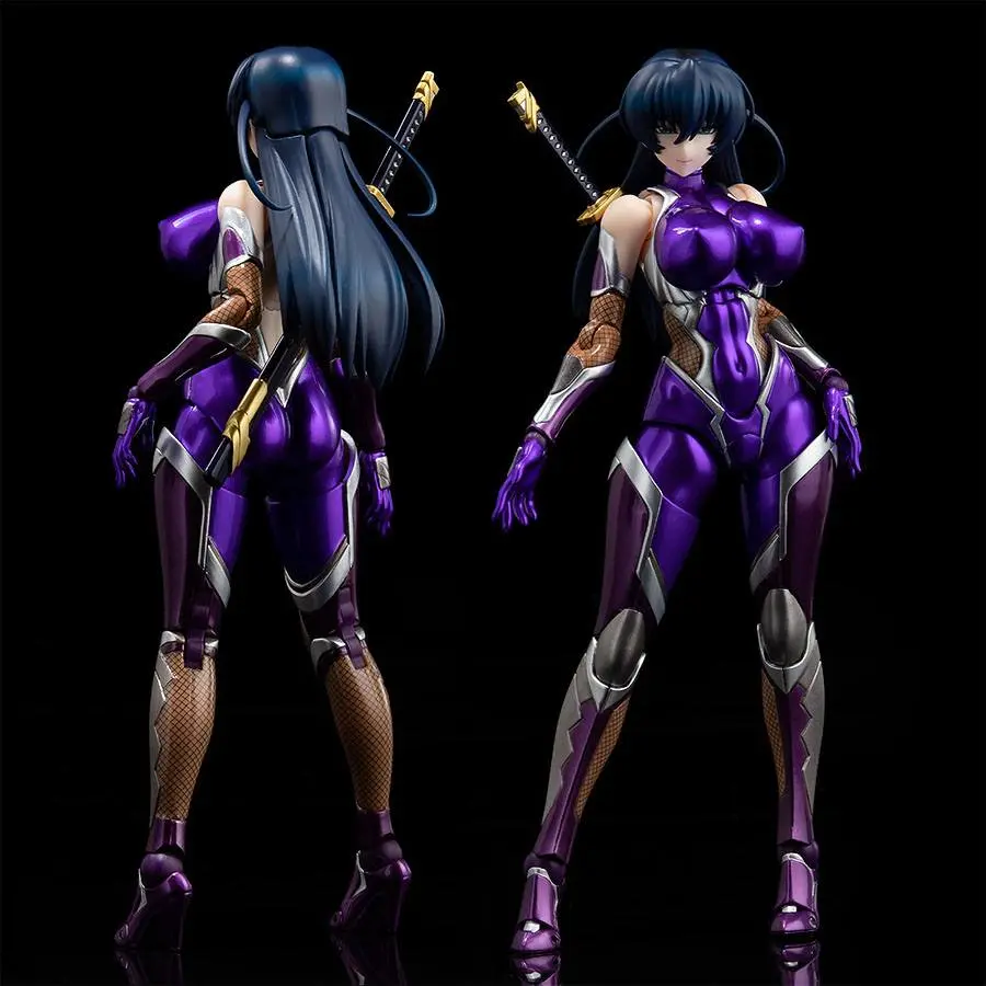 Taimanin Asagi 3 Asagi Igawa Metallic Color Ver. akciófigura 14 cm termékfotó