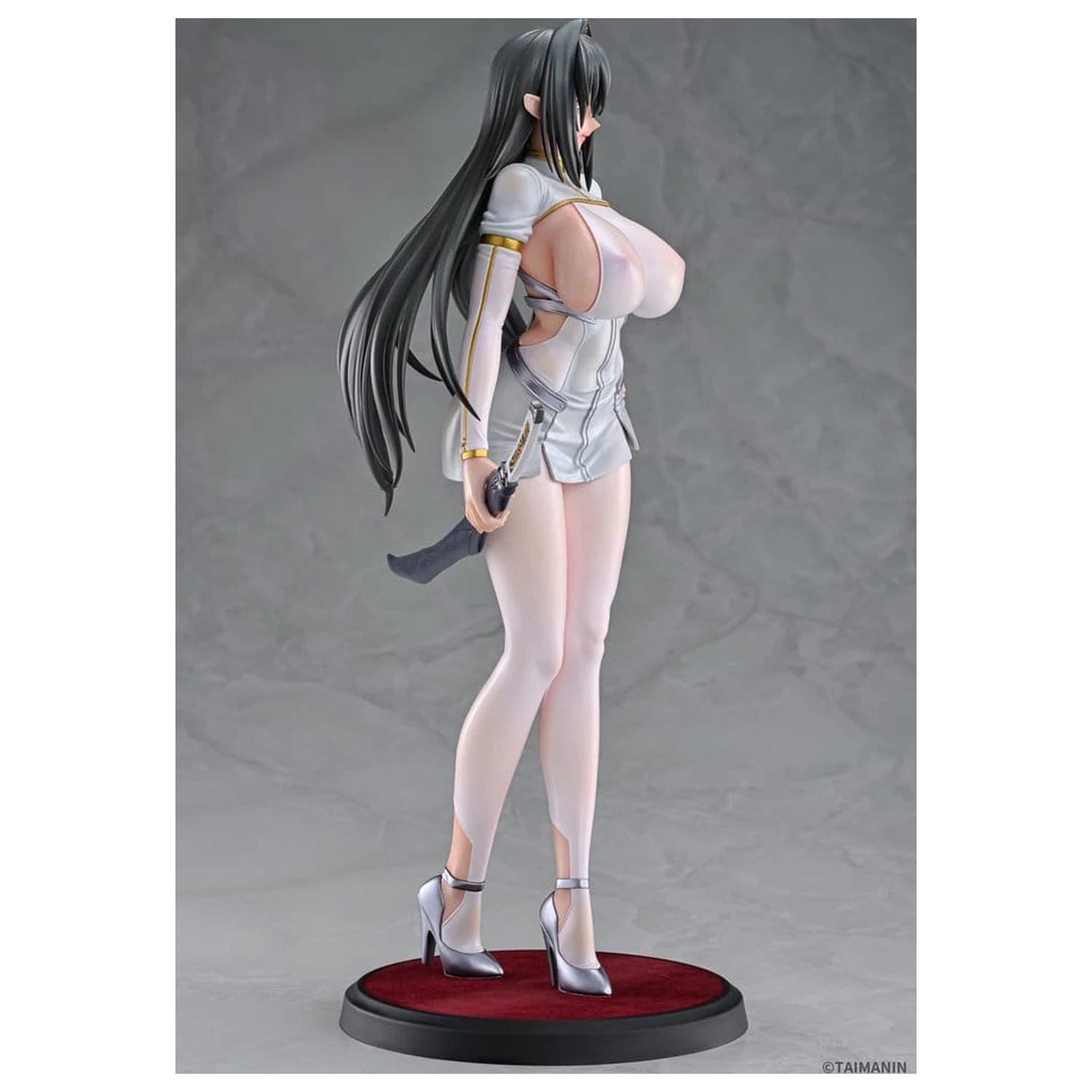 Taimanin RPG PVC figura 1/6 Annerose Vajra White see-through Ver. 31 cm termékfotó