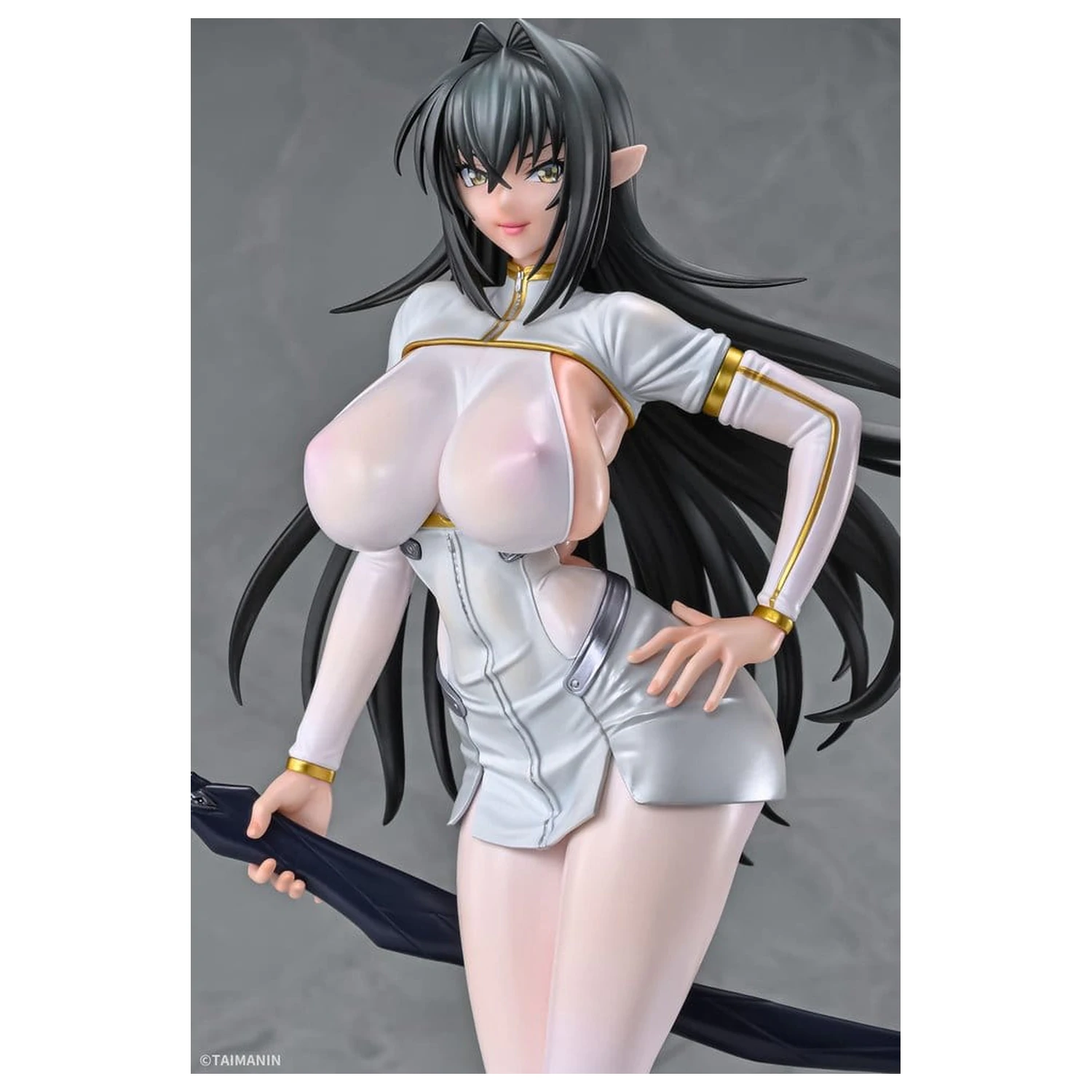 Taimanin RPG PVC figura 1/6 Annerose Vajra White see-through Ver. 31 cm termékfotó
