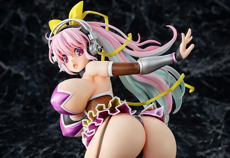 Taimanin RPG × Super Sonico 1/7 Super Sonico: Taimanin Ver. PVC szobor figura 24 cm termékfotó