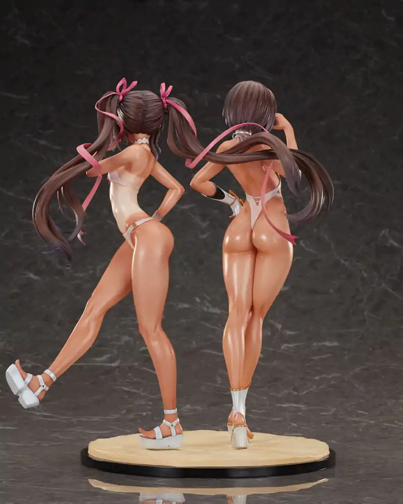 Taimanin RPG1/6 Adult Yukikaze and Young Yukikaze Swimsuits Ver. 2db-os PVC szobor figura csomag 28 cm termékfotó