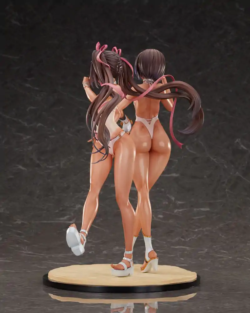 Taimanin RPG1/6 Adult Yukikaze and Young Yukikaze Swimsuits Ver. 2db-os PVC szobor figura csomag 28 cm termékfotó