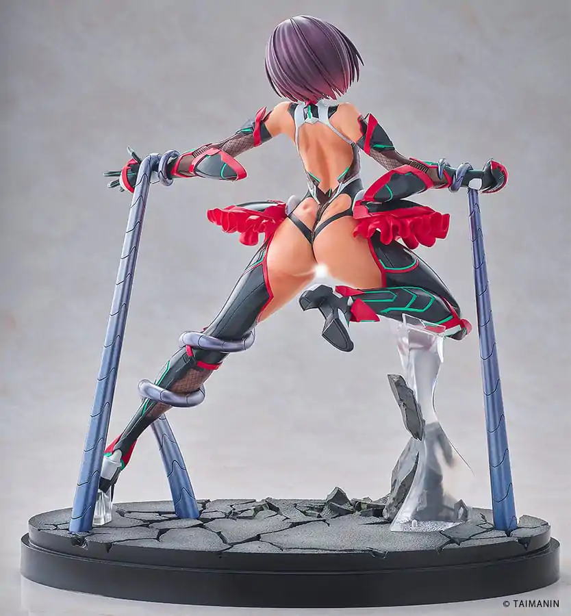 Taimanin RPGX 1/6 Adult Yukikaze DX Ver. PVC szobor figura 31 cm termékfotó