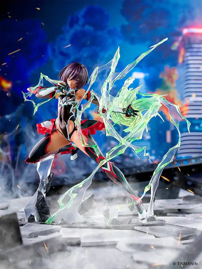 Taimanin RPGX 1/6 Adult Yukikaze DX Ver. PVC szobor figura 31 cm termékfotó