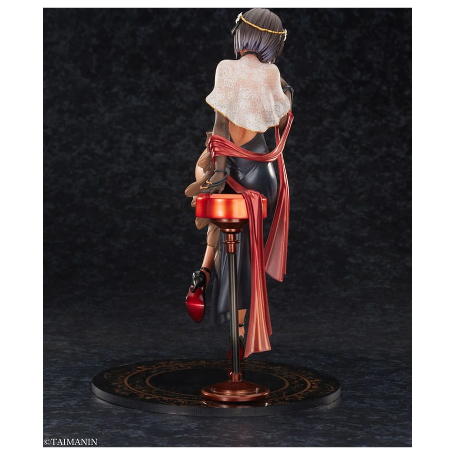 Taimanin RPGX 1/6 Adult Yukikaze Night Party Dress Ver. szobor figura 26 cm termékfotó