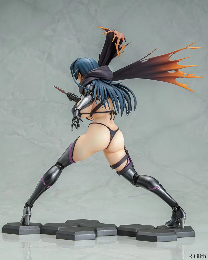 Taimanin RPGX 1/6 Clone Asagi PVC szobor figura 27 cm termékfotó