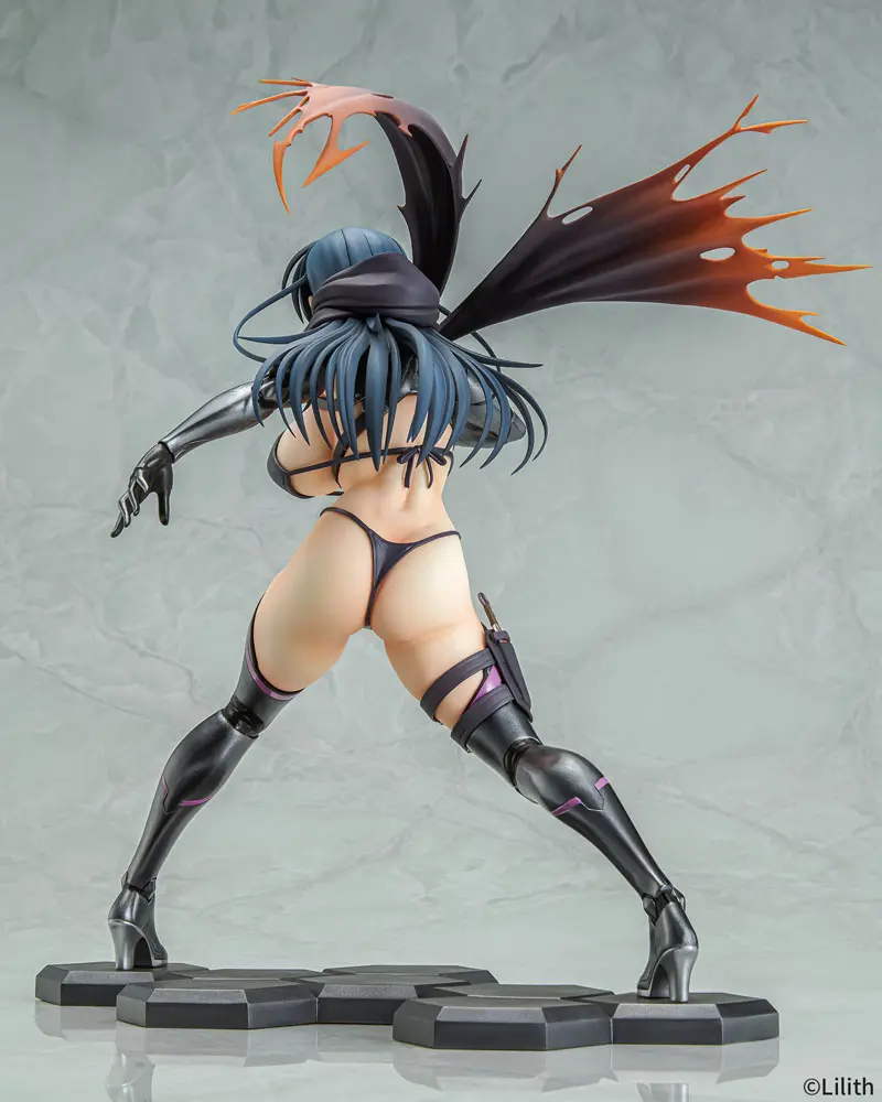 Taimanin RPGX 1/6 Clone Asagi PVC szobor figura 27 cm termékfotó