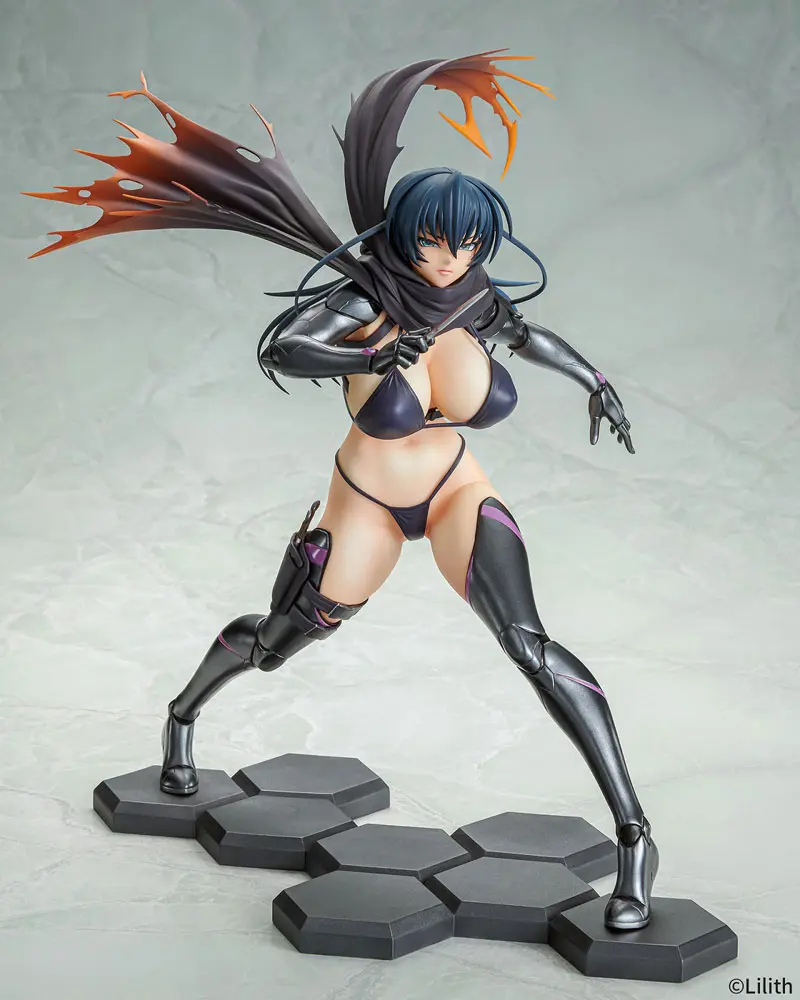 Taimanin RPGX 1/6 Clone Asagi PVC szobor figura 27 cm termékfotó