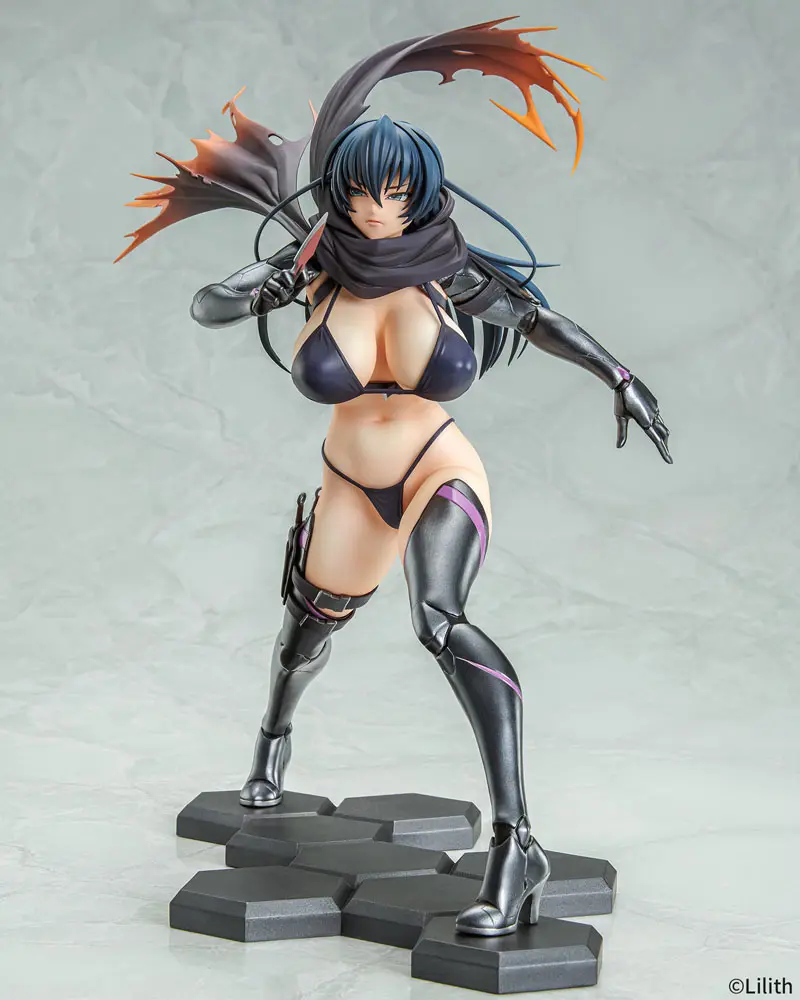 Taimanin RPGX 1/6 Clone Asagi PVC szobor figura 27 cm termékfotó