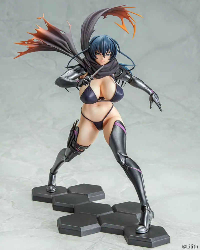 Taimanin RPGX 1/6 Clone Asagi PVC szobor figura 27 cm termékfotó
