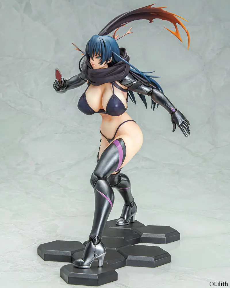 Taimanin RPGX 1/6 Clone Asagi PVC szobor figura 27 cm termékfotó