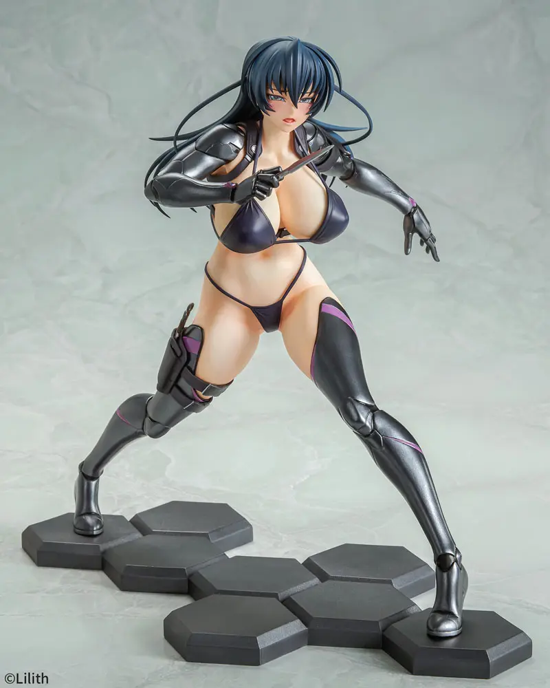 Taimanin RPGX 1/6 Clone Asagi PVC szobor figura 27 cm termékfotó