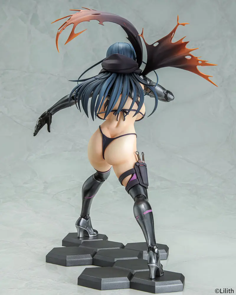 Taimanin RPGX 1/6 Clone Asagi PVC szobor figura 27 cm termékfotó