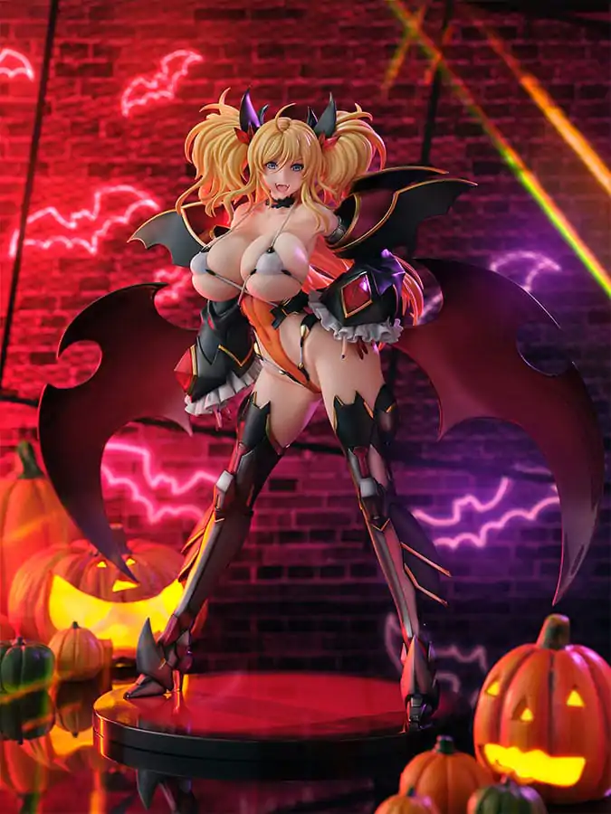 Taimanin RPGX 1/6 Kirara Onisaki Halloween Vampire Ver. szobor figura 30 cm termékfotó