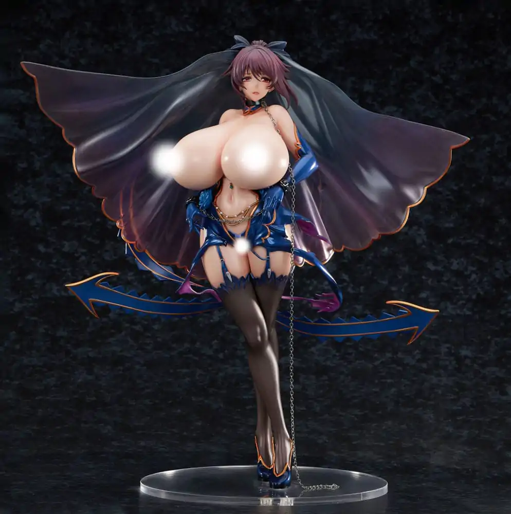 Taimanin RPGX 1/6 Mizuki Shiranui Phantom Bride Ver. szobor figura 30 cm termékfotó