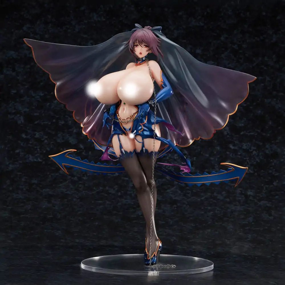 Taimanin RPGX 1/6 Mizuki Shiranui Phantom Bride Ver. szobor figura 30 cm termékfotó