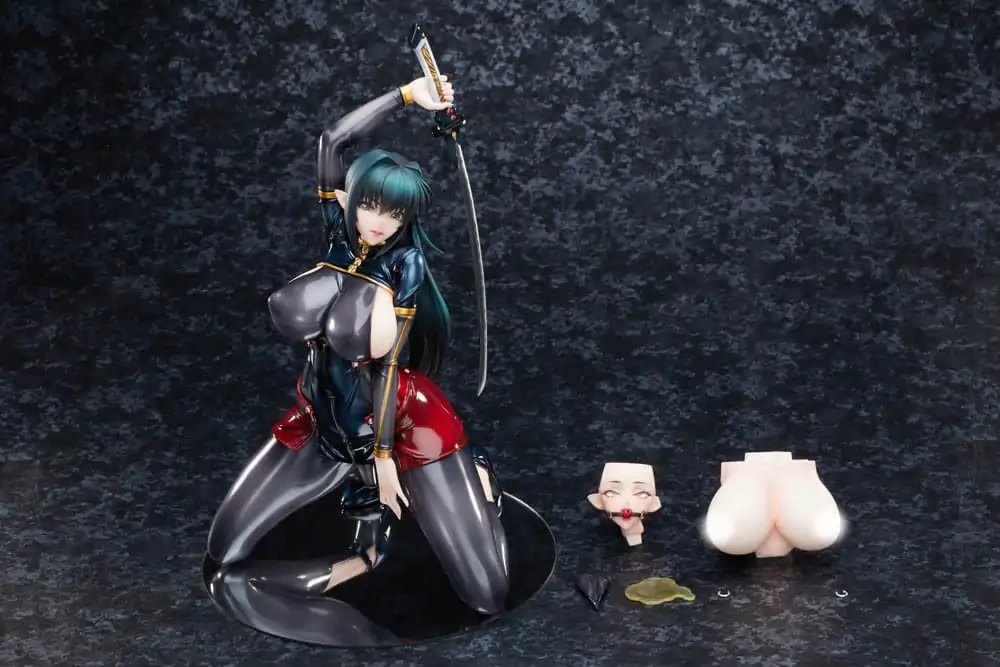 Taimanin RPGX 1/6 Steel Witch Annerose Vajra szobor figura 18 cm termékfotó