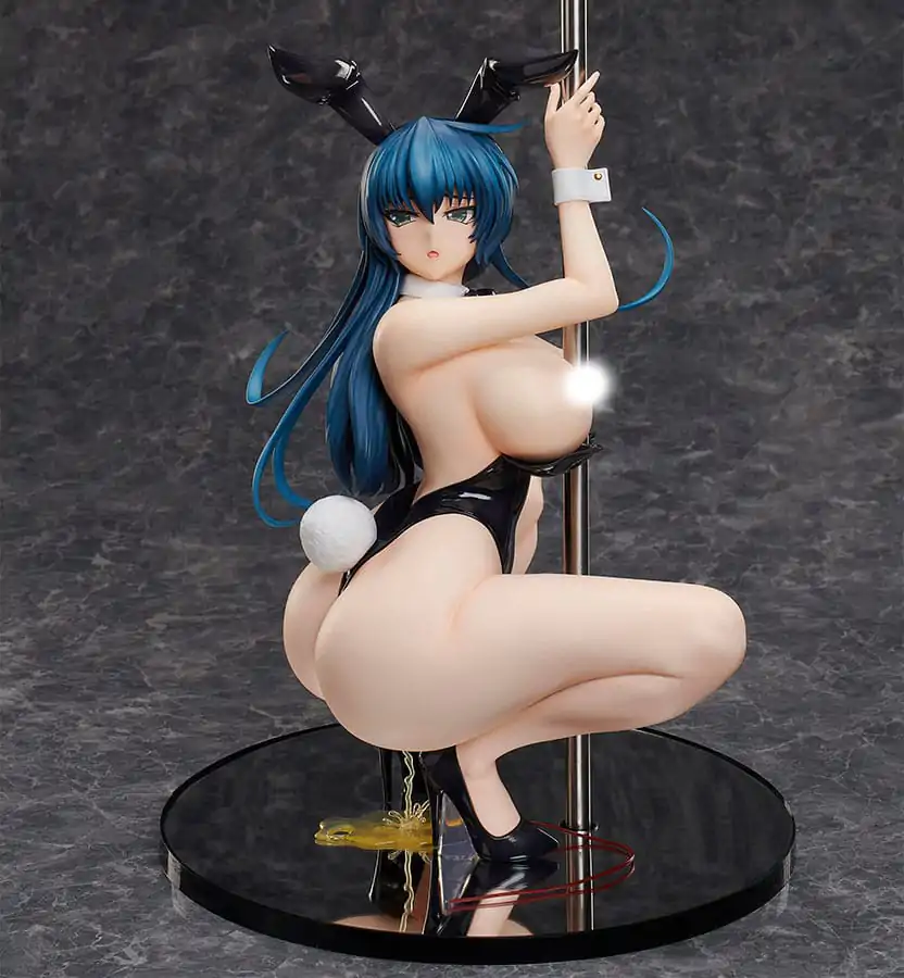 Taimanin Series 1/4 Asagi Igawa Bare Leg Bunny Ver. PVC szobor figura 38 cm termékfotó