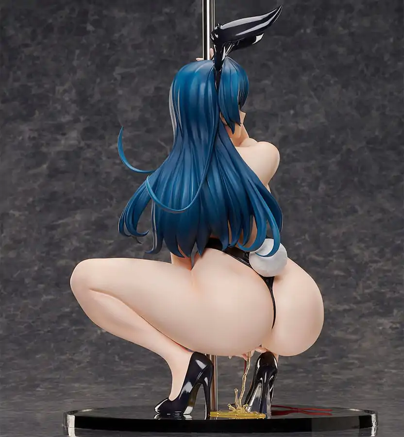 Taimanin Series 1/4 Asagi Igawa Bare Leg Bunny Ver. PVC szobor figura 38 cm termékfotó