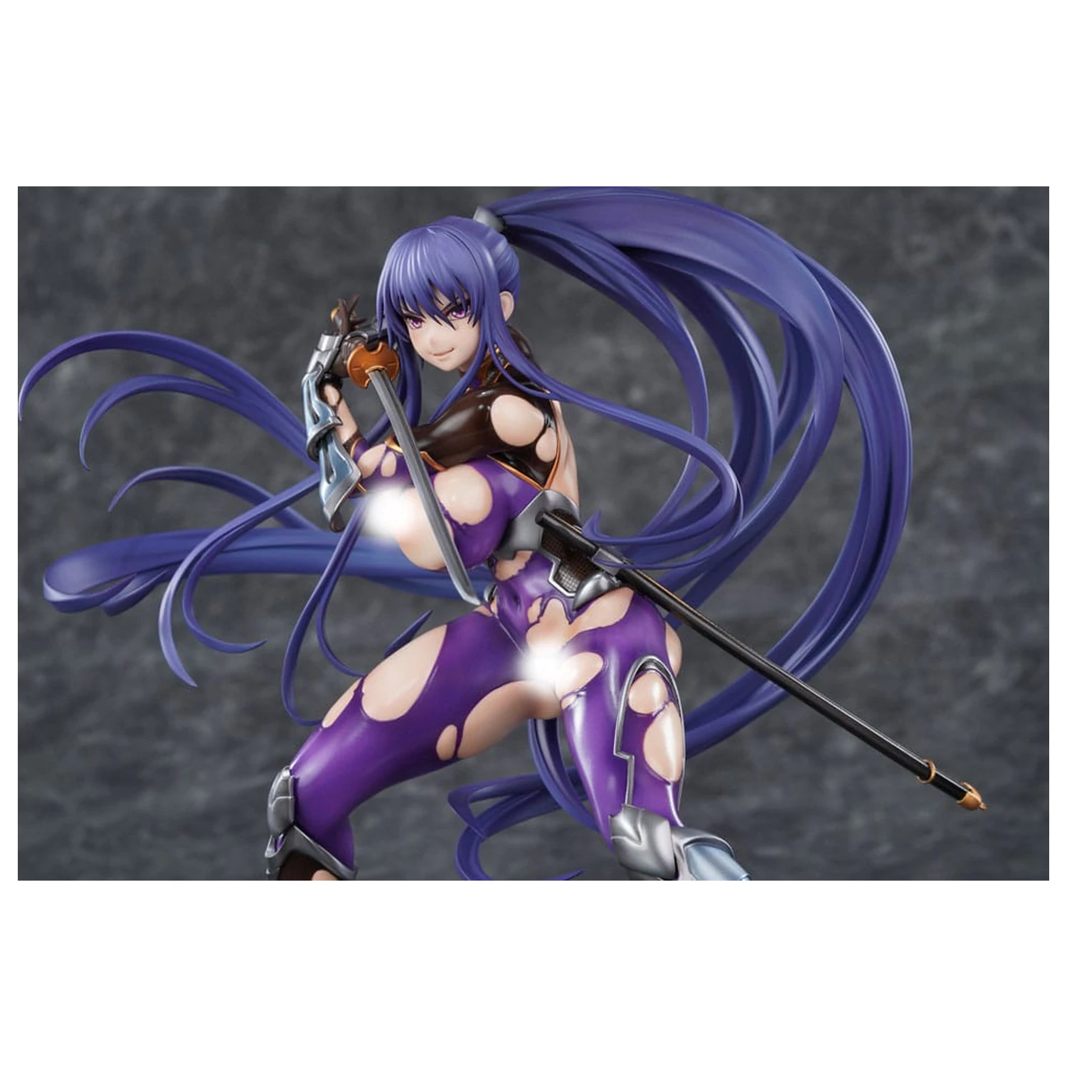 Taimanin Yukikaze 2 1/6 Rinko Akiyama Battlesuit Ver. szobor figura 23 cm termékfotó