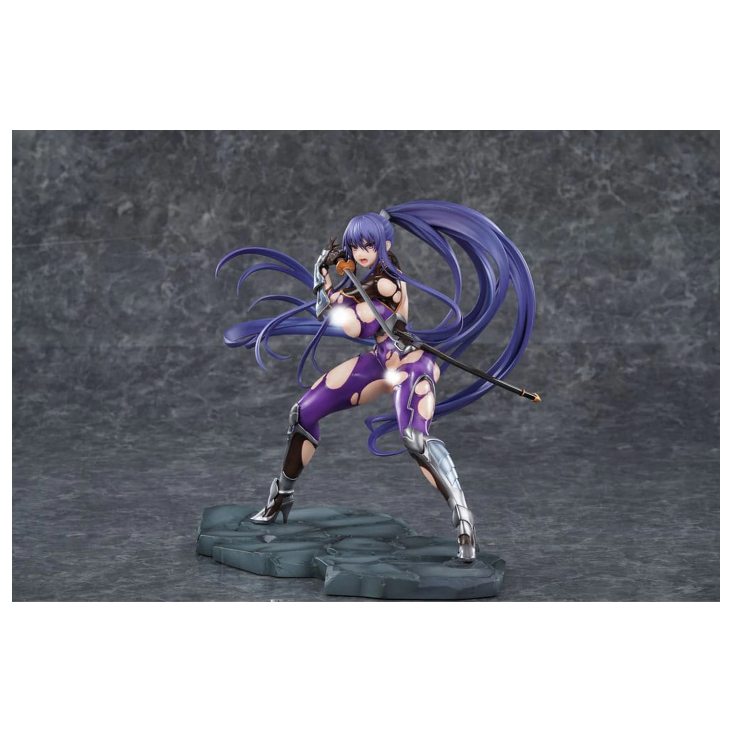 Taimanin Yukikaze 2 1/6 Rinko Akiyama Battlesuit Ver. szobor figura 23 cm termékfotó