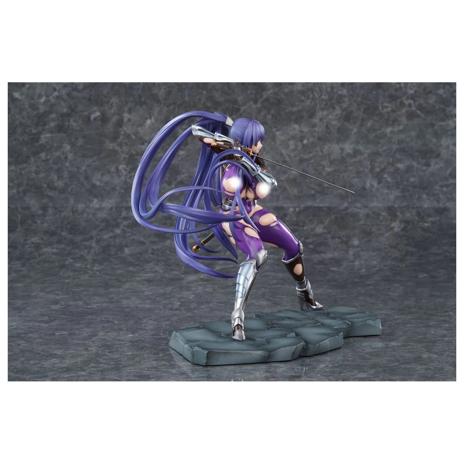 Taimanin Yukikaze 2 1/6 Rinko Akiyama Battlesuit Ver. szobor figura 23 cm termékfotó