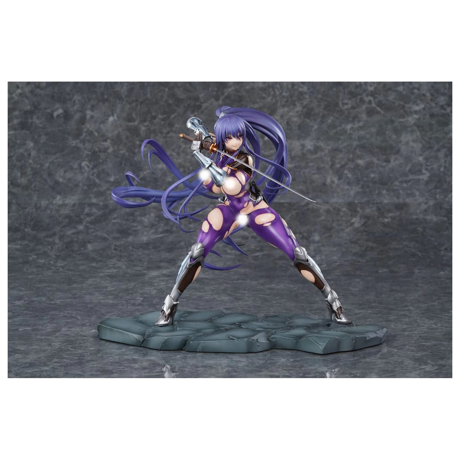 Taimanin Yukikaze 2 1/6 Rinko Akiyama Battlesuit Ver. szobor figura 23 cm termékfotó